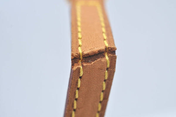 Authentic Louis Vuitton Leather Shoulder Strap Beige LV L0383