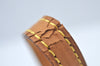 Authentic Louis Vuitton Leather Shoulder Strap Beige LV L0383