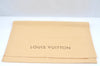 Authentic Louis Vuitton Dust Bag 10 Set Cotton Beige 17.7x13.4x0.1 LV L0384