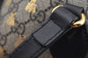 Authentic GUCCI GG Supreme 2Way Shoulder Tote Bag PVC Leather Brown Junk L0385