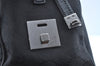 Authentic GUCCI Hand Bag Purse GG Canvas Leather Black L0387