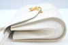 Authentic GUCCI Shoulder Cross Body Bag Purse Leather White L0388