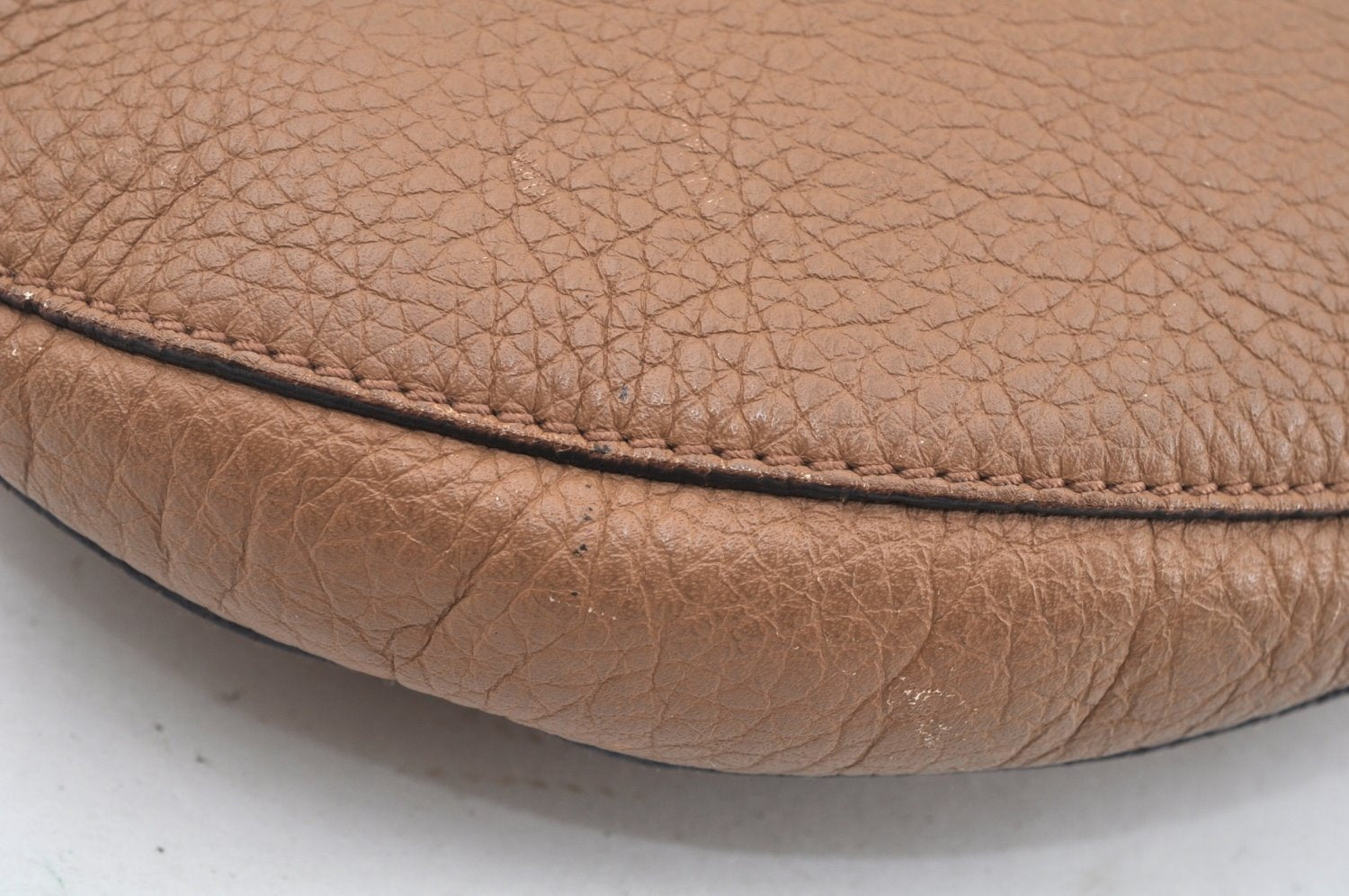 Authentic GUCCI Shoulder Hand Bag Purse Leather 109208 Brown L0390