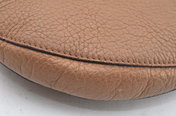 Authentic GUCCI Shoulder Hand Bag Purse Leather 109208 Brown L0390