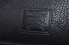 Authentic Burberrys Vintage Leather Shoulder Cross Body Bag Purse Black L0396