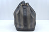 Authentic FENDI Pequin Shoulder Cross Body Bag Purse PVC Brown Black L0398