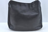 Authentic GUCCI Bamboo 2Way Shoulder Cross Body Bag Leather Black Junk L0402