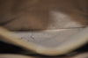 Authentic CELINE Macadam Blason Hand Tote Bag Canvas Leather Beige L0403