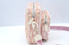 Authentic Christian Dior Trotter No.2 Shoulder Cross Body Bag PVC Pink L0404