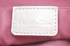 Authentic Christian Dior Trotter No.2 Shoulder Cross Body Bag PVC Pink L0404