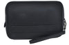 Authentic COACH Clutch Hand Bag Purse Leather Black L0406