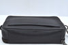 Authentic COACH Clutch Hand Bag Purse Leather Black L0406