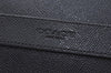 Authentic COACH Clutch Hand Bag Purse Leather Black L0406