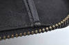 Authentic COACH Clutch Hand Bag Purse Leather Black L0406