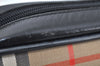 Authentic Burberrys Nova Check Shoulder Cross Body Bag Canvas Beige L0419