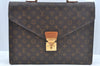 Authentic Louis Vuitton Monogram Serviette Conseiller Briefcase M53331 LV L0420