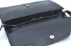 Authentic GUCCI Shoulder Cross Body Bag Purse Leather Black L0421
