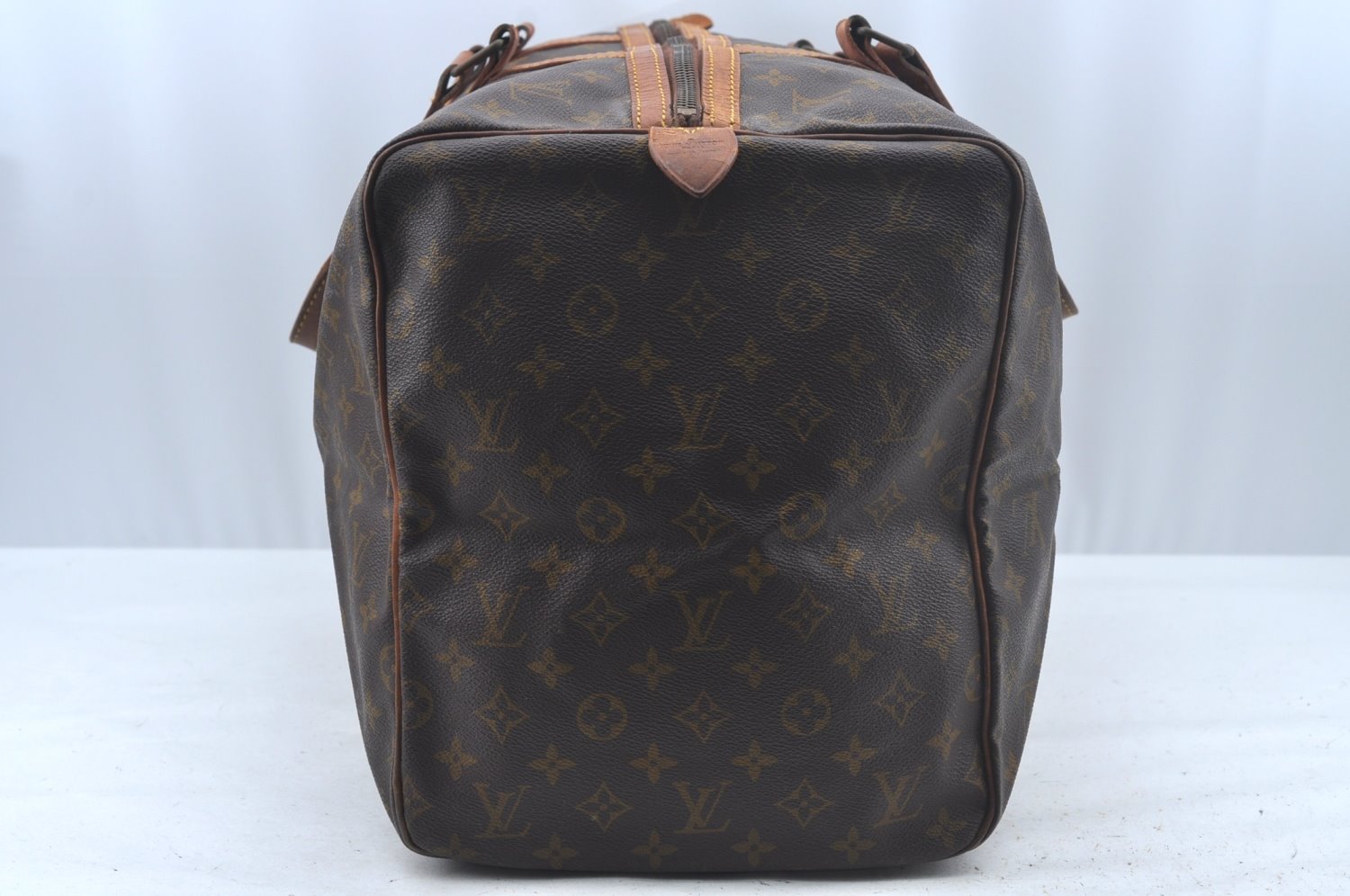 Authentic Louis Vuitton Monogram Sac Souple55 Hand Boston Bag Old Model LV L0422