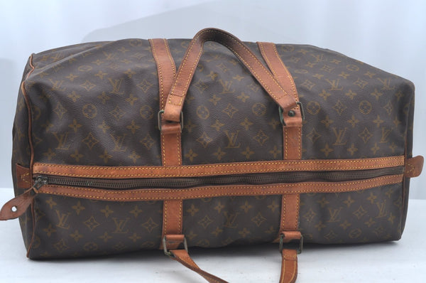 Authentic Louis Vuitton Monogram Sac Souple55 Hand Boston Bag Old Model LV L0422