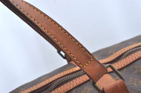 Authentic Louis Vuitton Monogram Sac Souple55 Hand Boston Bag Old Model LV L0422