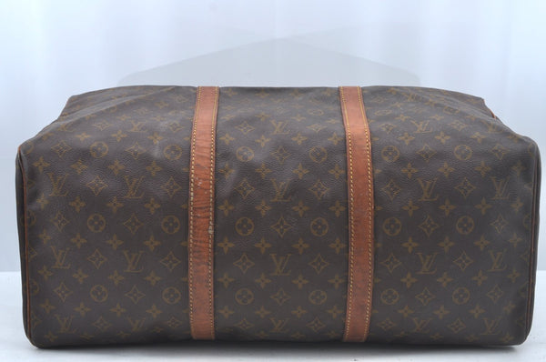 Authentic Louis Vuitton Monogram Sac Souple55 Hand Boston Bag Old Model LV L0422