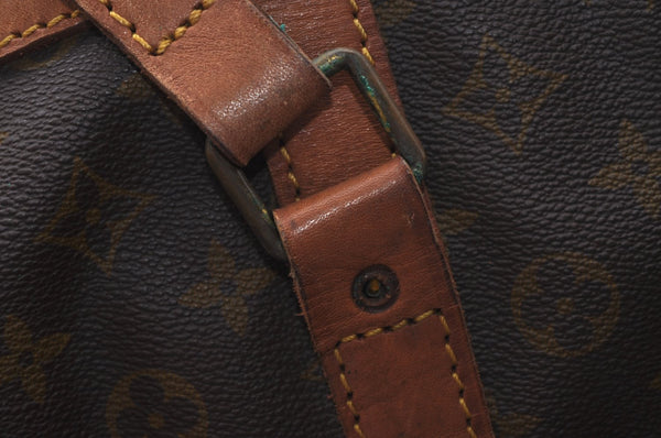 Authentic Louis Vuitton Monogram Sac Souple55 Hand Boston Bag Old Model LV L0422