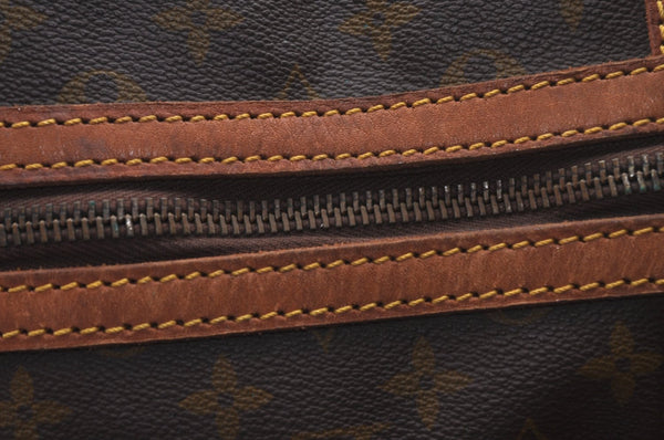 Authentic Louis Vuitton Monogram Sac Souple55 Hand Boston Bag Old Model LV L0422