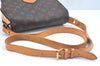 Authentic Louis Vuitton Monogram Cartouchiere MM M51253 Shoulder Cross Bag L0423