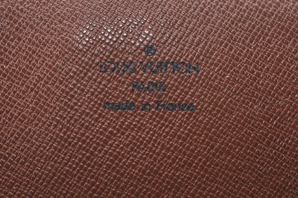 Authentic Louis Vuitton Monogram Cartouchiere MM M51253 Shoulder Cross Bag L0423