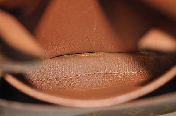 Authentic Louis Vuitton Monogram Cartouchiere MM M51253 Shoulder Cross Bag L0423