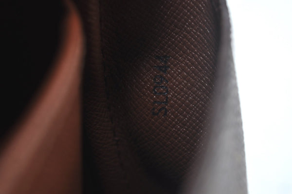 Authentic Louis Vuitton Monogram Cartouchiere MM M51253 Shoulder Cross Bag L0423