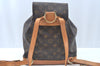 Authentic Louis Vuitton Monogram Montsouris MM Backpack M51136 LV L0424