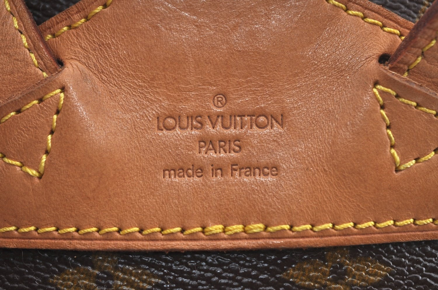 Authentic Louis Vuitton Monogram Montsouris MM Backpack M51136 LV L0424