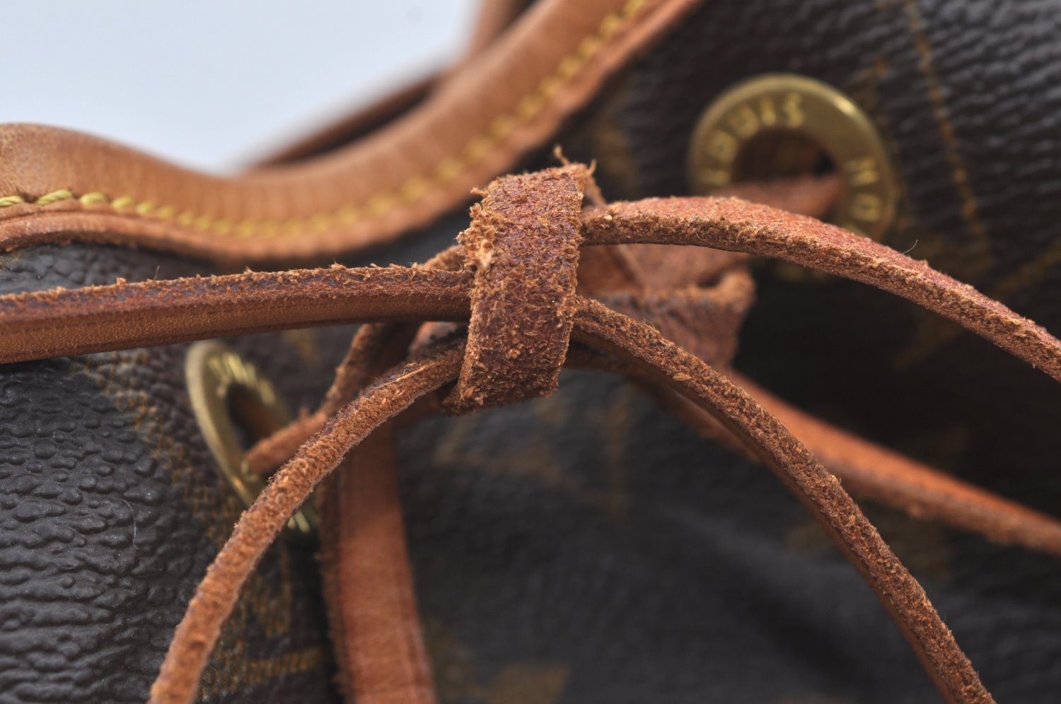 Authentic Louis Vuitton Monogram Montsouris MM Backpack M51136 LV L0424