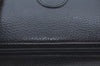 Authentic Cartier Must de Cartier Hand Bag Purse Leather Black L0425