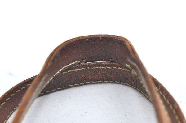 Authentic Louis Vuitton Monogram Bucket PM Shoulder Tote Bag M42238 Junk L0427