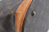 Authentic Louis Vuitton Monogram Bucket PM Shoulder Tote Bag M42238 Junk L0427