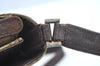 Authentic GUCCI Shoulder Cross Body Bag GG Canvas Leather Brown L0429