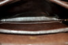 Authentic GUCCI Shoulder Cross Body Bag GG Canvas Leather Brown L0429