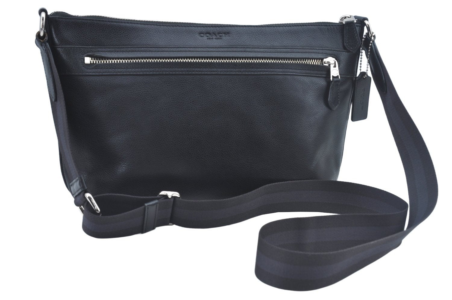 Authentic COACH Shoulder Cross Body Bag Purse LeatherBlack L0431