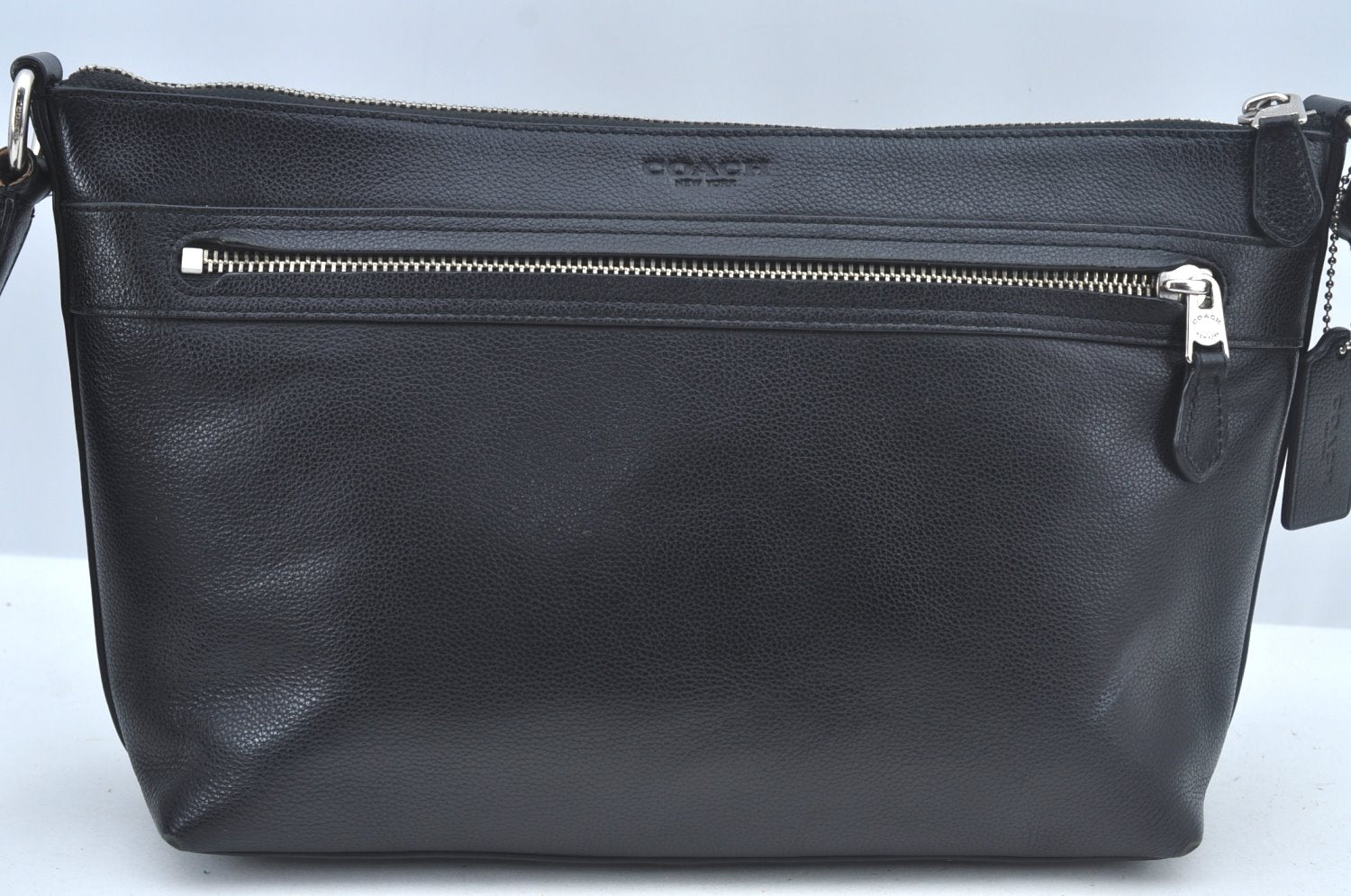 Authentic COACH Shoulder Cross Body Bag Purse LeatherBlack L0431