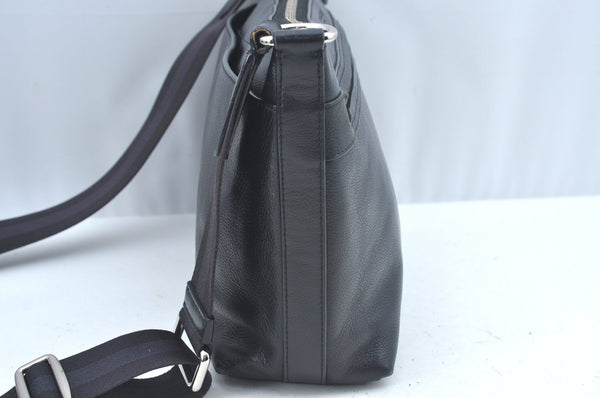 Authentic COACH Shoulder Cross Body Bag Purse LeatherBlack L0431