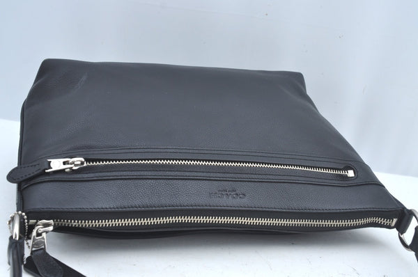 Authentic COACH Shoulder Cross Body Bag Purse LeatherBlack L0431