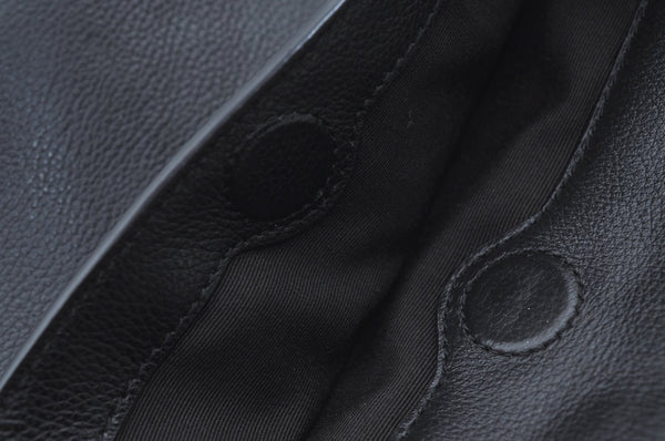 Authentic COACH Shoulder Cross Body Bag Purse LeatherBlack L0431