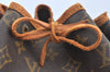Authentic Louis Vuitton Monogram Noe Shoulder Drawstring Bag M42224 LV L0432