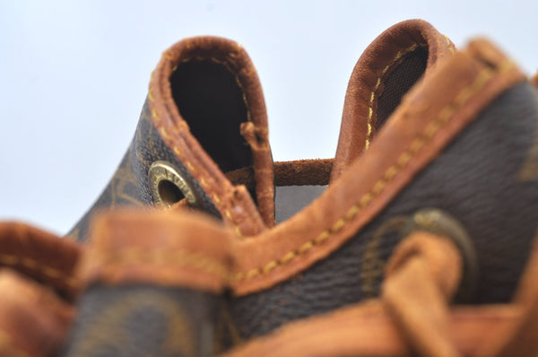 Authentic Louis Vuitton Monogram Noe Shoulder Drawstring Bag M42224 LV L0432