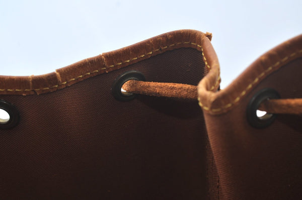 Authentic Louis Vuitton Monogram Noe Shoulder Drawstring Bag M42224 LV L0432