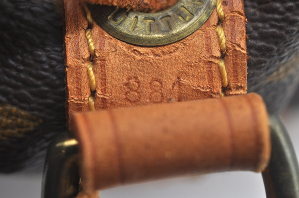 Authentic Louis Vuitton Monogram Noe Shoulder Drawstring Bag M42224 LV L0432