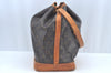 Authentic Louis Vuitton Monogram Noe Shoulder Drawstring Bag M42224 LV L0435