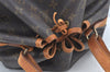 Authentic Louis Vuitton Monogram Noe Shoulder Drawstring Bag M42224 LV L0435